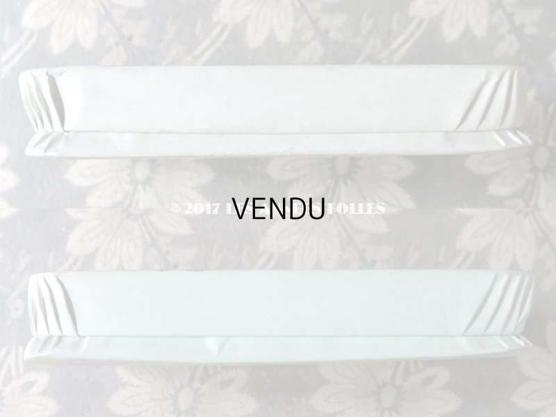 画像5: 1920年代 アンティーク ドラジェのお菓子箱 バテム BAPTEME 薔薇の花かごとリボンのガーランド