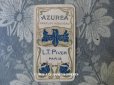 画像1: 1903年 アンティーク パフュームカード AZUREA - L.T.PIVER - (1)