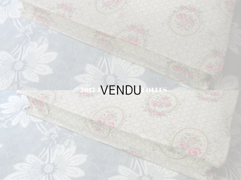 画像7: 1900年代 アンティーク 薔薇のメダイヨン　カルトナージュ ボックス 