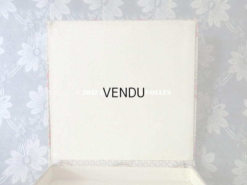 画像6: 1900年代 アンティーク 薔薇のメダイヨン　カルトナージュ ボックス 