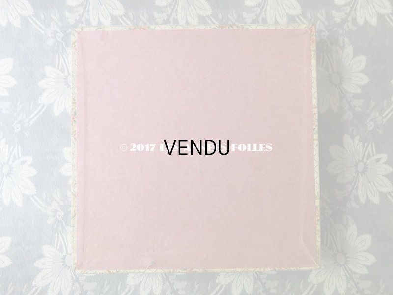 画像4: 1900年代 アンティーク 薔薇のメダイヨン　カルトナージュ ボックス 