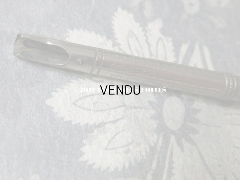 画像7: 1900年代 アンティーク ペン軸 ロカイユ装飾