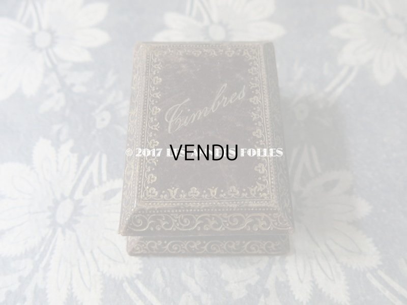 画像3: 1900年代 アンティーク スタンプケース 切手入れ TIMBRES