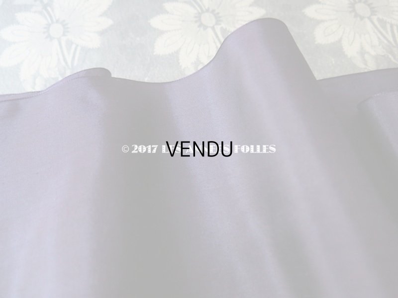 画像4: 1900年代 アンティーク シルク製 幅広 リボン 深紫 4m PON 553 N 100 PRUNE 489