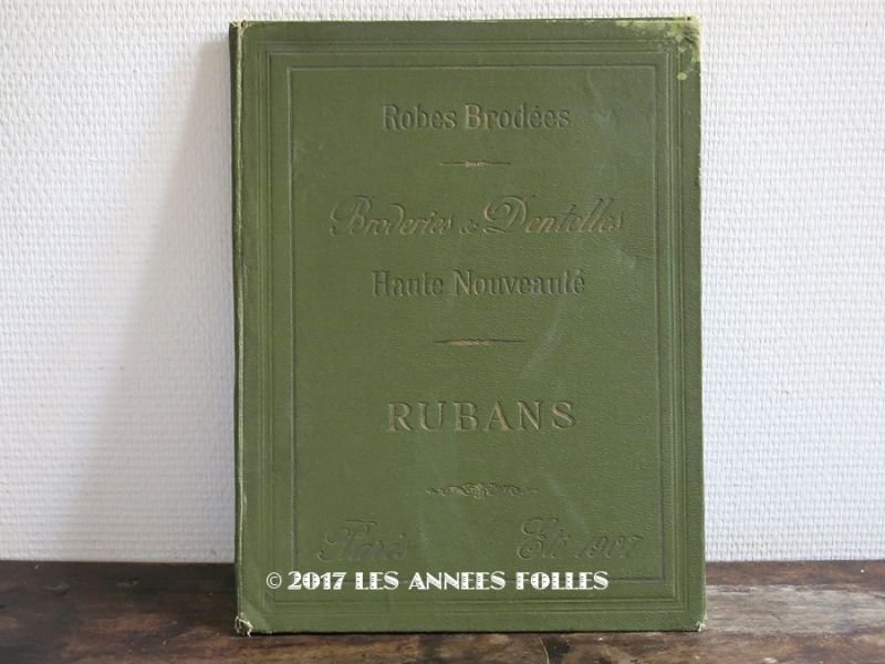 画像1: 1907年 アンティーク リボン＆レース＆ドレスのカタログ ROBES BRODEES BRODERIES & DENTELLES RUBANS HAUTE NOUVEAUTE PARIS ETE 1907