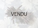 1900年代 アンティーク ペップ　ダークブラウン グリッター コサージュ用 花芯 