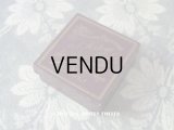 アンティーク ジュエリーボックス ボルドー色