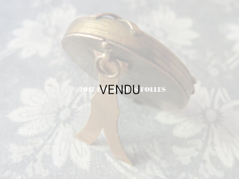 画像6: 1890年 アンティーク ルリケール 聖遺物のガラスドーム メタル製フレーム＆ガラスドーム 脚付き