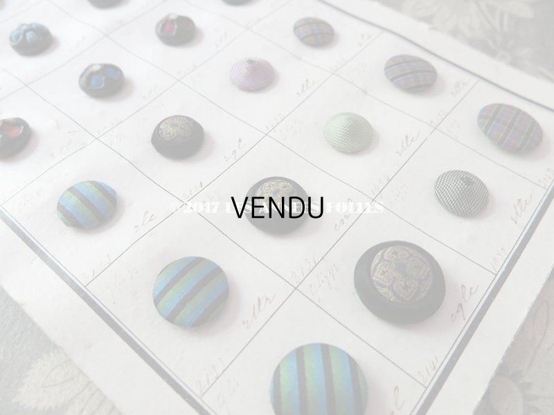 画像7: 19世紀 アンティーボタン見本 サンプラー