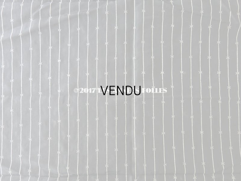 画像3: 19世紀 アンティーク シルク製 ファブリック モノトーン 墨黒 110×50cm