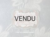 アンティーク パフュームラベル PARFUM EXQUIS EXTRAIT TRIPLE POUR LE MOUCHOIR