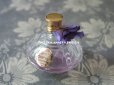 画像2: アンティーク 菫の小さなパフュームボックス＆ボトル ESSENCE VIOLETTE DE TOULOUSE - BERDOUES FRANCE - (2)