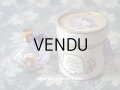 アンティーク 菫の小さなパフュームボックス＆ボトル ESSENCE VIOLETTE DE TOULOUSE - BERDOUES FRANCE -