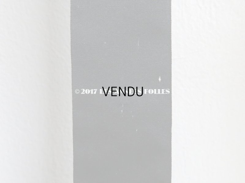 画像7: 1900年代 アンティーク シルク製　グログランリボン 黒 2.7m COMPTOIR DES RUBANS 12 FAILLE RICHE - AU BON MARCHE -