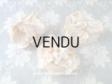 1900年代 アンティーク  薔薇のコサージュ 3輪