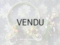 1900年代 箱付き アンティーク ワックスフラワーのヘッドリース & ブローチ ウェディング 結婚式 ティアラ オレンジブロッサム