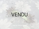 1900年代 アンティーク ペップ　ボルドー色 コサージュ用 花芯 