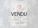 アンティーク クロモ 花の妖精と花占い IL M'AIME!  - Eau Capillaire du Docteur BRIM -