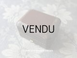 アンティーク 金彩入り ジュエリーボックス チョコレートブラウン