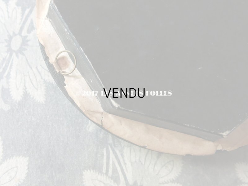 画像7: アンティーク ルリケール 聖遺物のガラスドーム 白い布花 木製フレーム