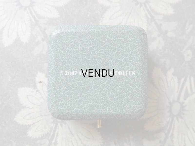 画像6: アンティーク ジュエリーボックス ブルーグレー