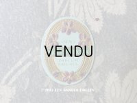 アンティーク パフュームラベル 菫 ESSENCE VIOLETTE EXTRA PARFUM NATUREL