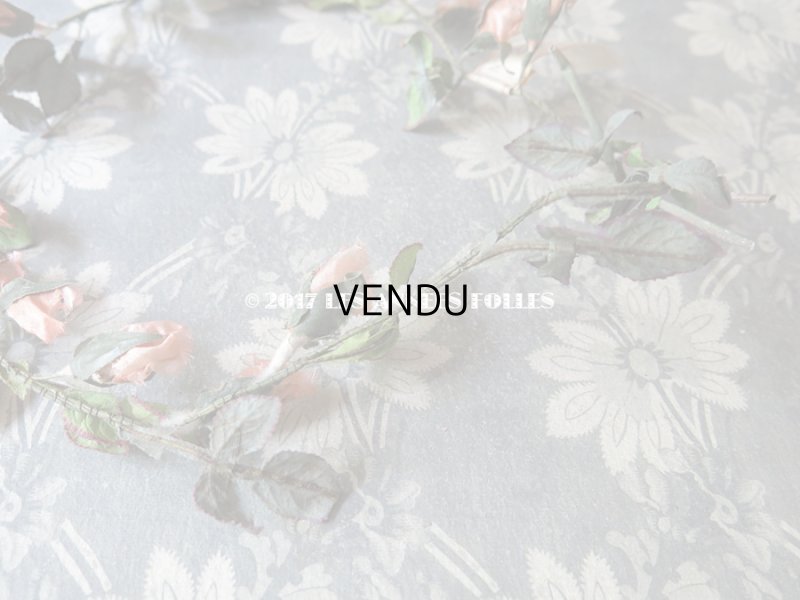 画像8: 1900年代 アンティーク  薔薇のヘッドリース 