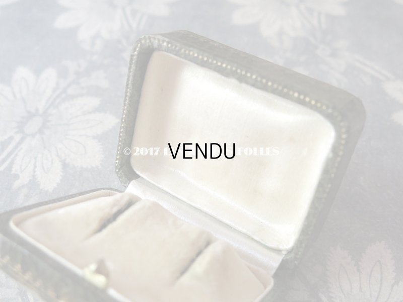 画像9: アンティーク ジュエリーボックス 金彩入り グリーン