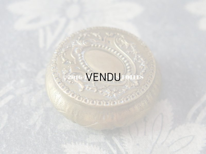 画像3: 1900年代 アンティーク パウダーケース ミラー付き