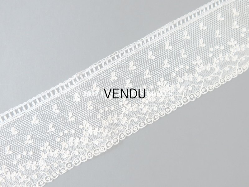 画像6: 18世紀 未使用 アンティーク ニードルレース アランソンレース 新品同様 『ポワン・ダランソン（アランソン）』 