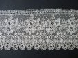 画像2: 19世紀末 未使用 アンティーク ニードルレース ポワンドガーズ 新品同様 『ポワン・ド・ガーズ』 135cm (2)