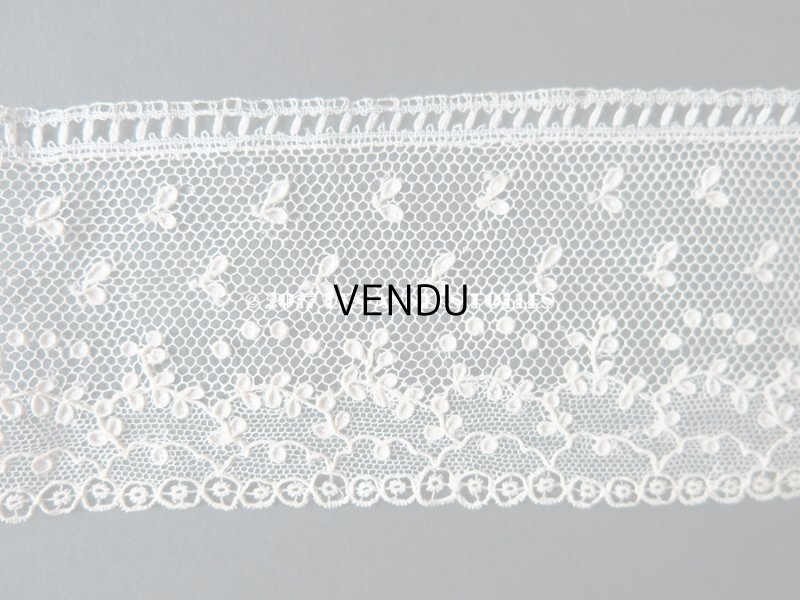 画像4: 18世紀 未使用 アンティーク ニードルレース アランソンレース 新品同様 『ポワン・ダランソン（アランソン）』 
