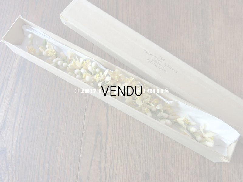 画像3: 1900年代 箱付き アンティーク ワックスフラワーのヘッドリース ウェディング 結婚式 ティアラ オレンジブロッサム