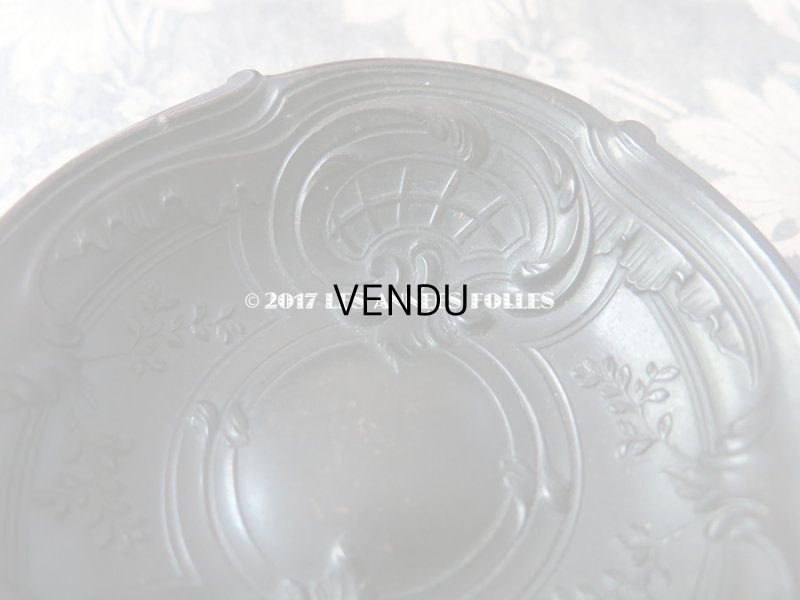 画像6: 19世紀 アンティーク ナポレオン3世  ロカイユ装飾の小さなトレイ　小物入れ