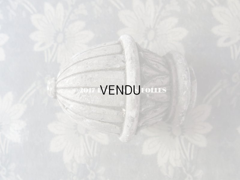 画像6: 19世紀末 アンティーク 石膏のオーナメント 