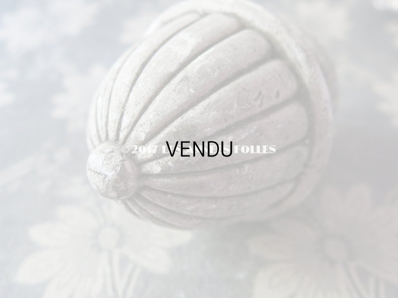 画像11: 19世紀末 アンティーク 石膏のオーナメント 