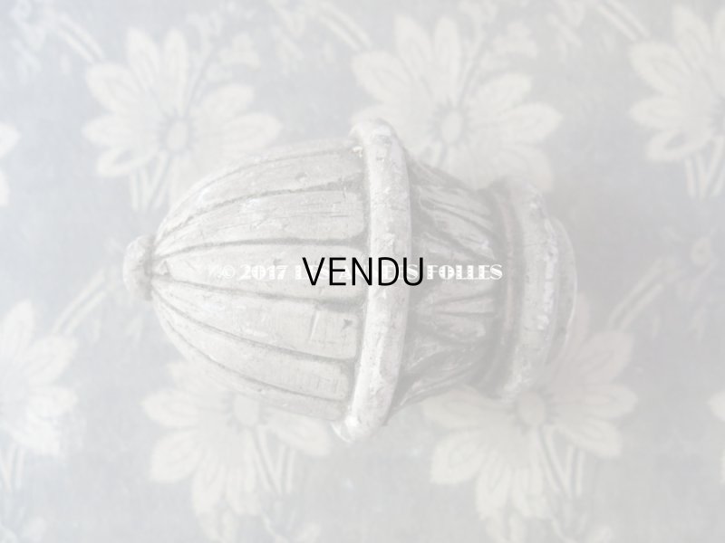 画像5: 19世紀末 アンティーク 石膏のオーナメント 