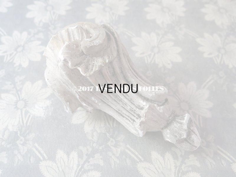 画像4: 19世紀末 アンティーク 石膏のオーナメント 