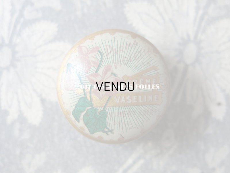 画像5: 1900年代 アンティーク 菫のワセリン缶 PARMA VIOLETTA - VIBERT FRERES -