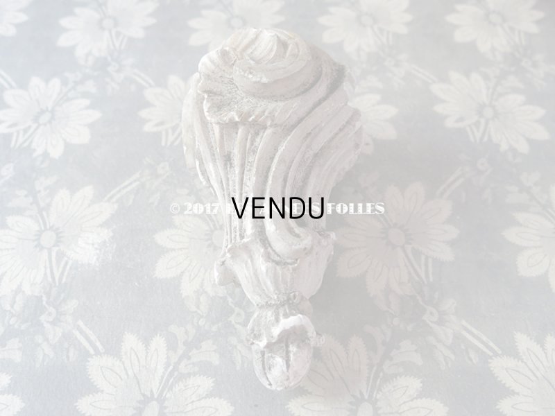 画像3: 19世紀末 アンティーク 石膏のオーナメント 