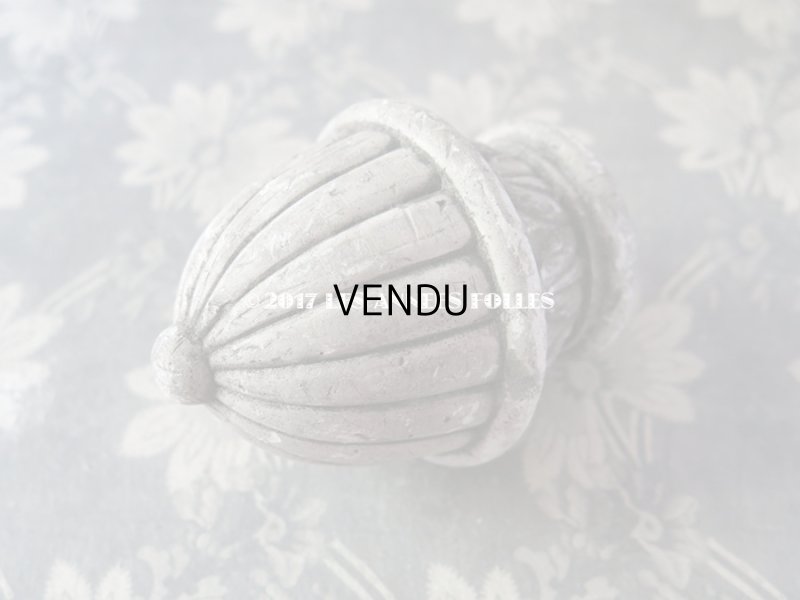 画像4: 19世紀末 アンティーク 石膏のオーナメント 