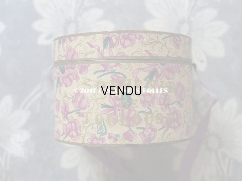 画像4: アンティーク 菫の砂糖菓子の紙箱 SOUVENIR DE TOULOUSE