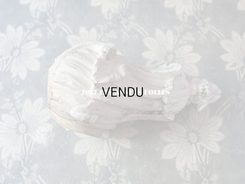 画像8: 19世紀末 アンティーク 石膏のオーナメント 