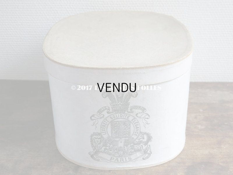 画像3: 19世紀末 アンティーク　ハットボックス　- A LA BELLE JARDINIERE -