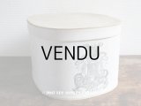 19世紀末 アンティーク　ハットボックス　- A LA BELLE JARDINIERE -