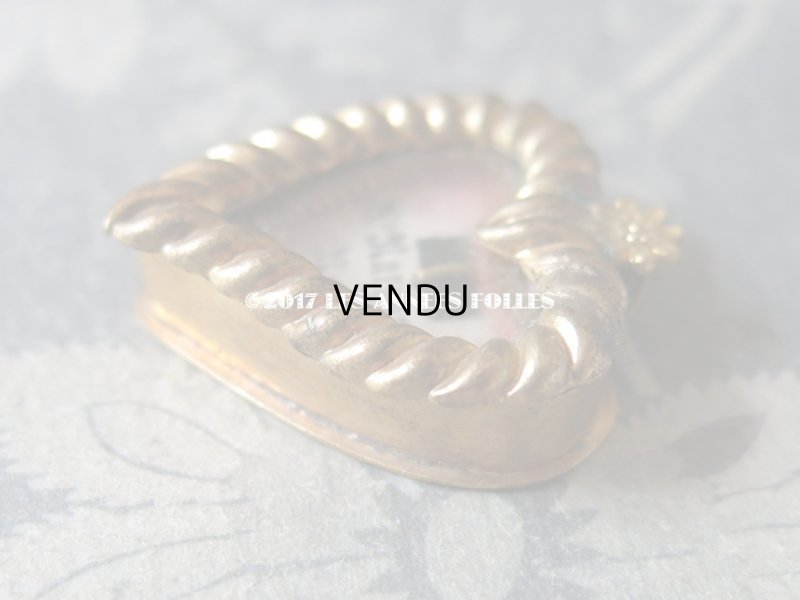 画像7: 19世紀 アンティーク ルリケール ハート型　聖遺物のペンダント　聖人の遺品