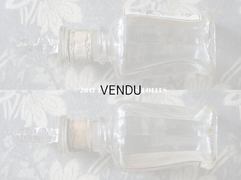 画像4: 1897年代 アンティーク パフュームボトル 菫の香水瓶 PRECIOSA VIOLETTE - ED.PINAUD -