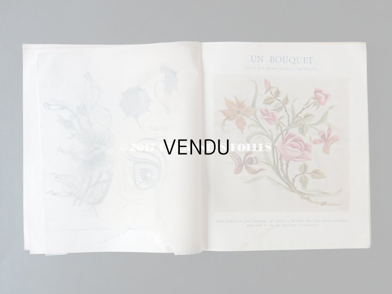 画像13: 1920年代 アンティーク 刺繍とレースの本 BRODERIE & DENTELLE LECONS PRATIQUES 2e EDITION PAR COUSINE CLAIRE - FRANCOIS TEDESCO, EDITEUR PARIS-