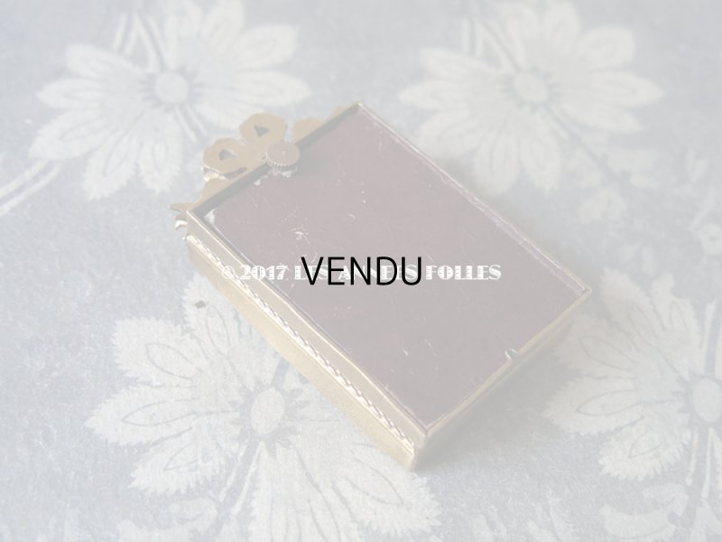 画像7: 19世紀末 アンティーク 小さな 折りたたみ式 フォトフレーム