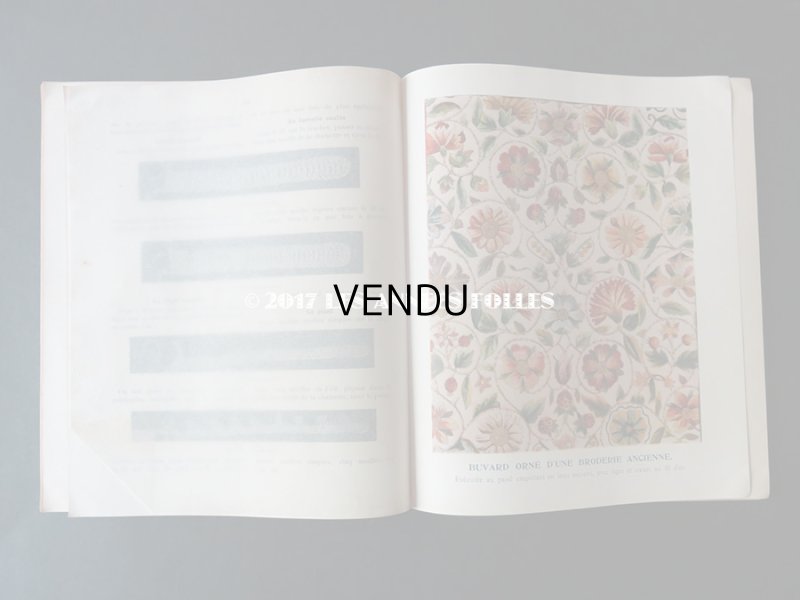 画像17: 1920年代 アンティーク 刺繍とレースの本 BRODERIE & DENTELLE LECONS PRATIQUES 2e EDITION PAR COUSINE CLAIRE - FRANCOIS TEDESCO, EDITEUR PARIS-